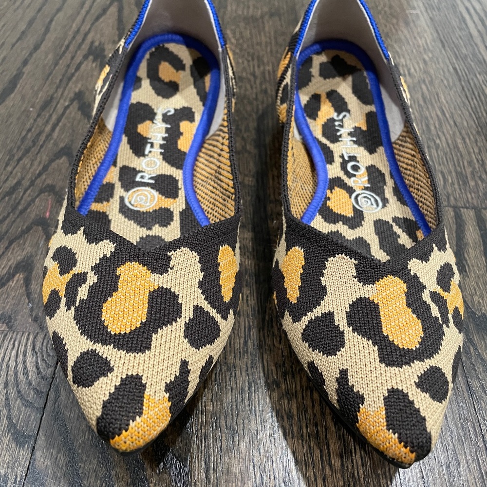 Rothy's Big Cat The Point washable flats (size 8.5)